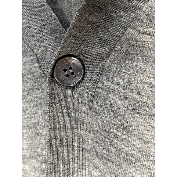 Peter Millar Excursionist Flex Cardigan Size Medium Made in Italy Merino - Picture 5 of 8